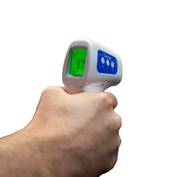 Thermometer, digital display